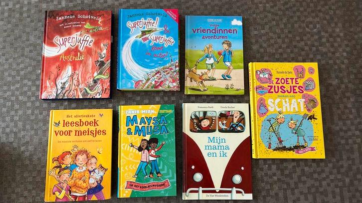 Pakket meisjesboeken van 7 tot 10 jaar, Boeken, Kinderboeken | Jeugd | onder 10 jaar, Zo goed als nieuw, Fictie algemeen, Ophalen of Verzenden