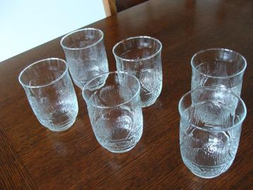 Lot 6 anciens verres