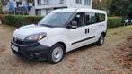 Fiat Doblo 1.4 benz long schassis btw aftrb, Auto's, Fiat, Voorwielaandrijving, Stof, 4 cilinders, Wit