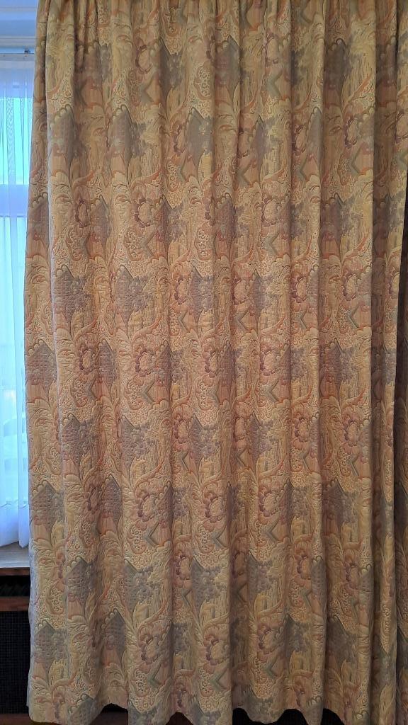 Overgordijnen, Huis en Inrichting, Stoffering | Gordijnen en Lamellen, Blauw, Ophalen