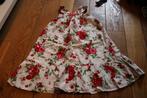 wit bloemenkleedje maat 110, Enfants & Bébés, Vêtements enfant | Taille 110, Enlèvement ou Envoi, Comme neuf, Fille, Robe ou Jupe
