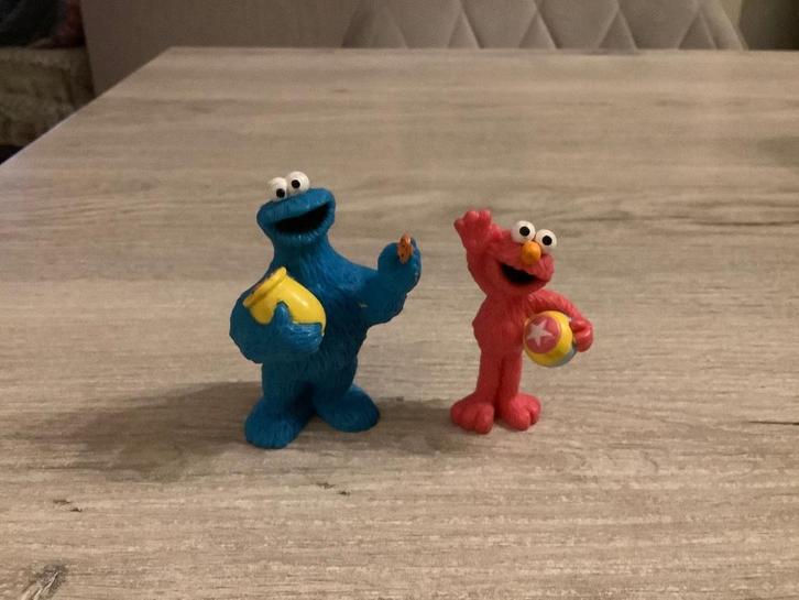Sesamstraat verschillende characters (6-7 cm), Verzamelen, Poppetjes en Figuurtjes, Zo goed als nieuw, Ophalen of Verzenden