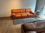 lederen sofa (toonzaamodel) | 220 cm | leder | 3zit, Huis en Inrichting, Ophalen