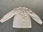 Beige bloes met opstaande kraag, maat 36, Kleding | Dames, Blouses en Tunieken, Ophalen of Verzenden, Zo goed als nieuw, Maat 36 (S)