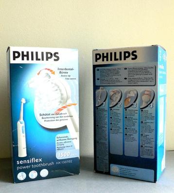 2 appareils Philips Sensiflex HX 1507/02