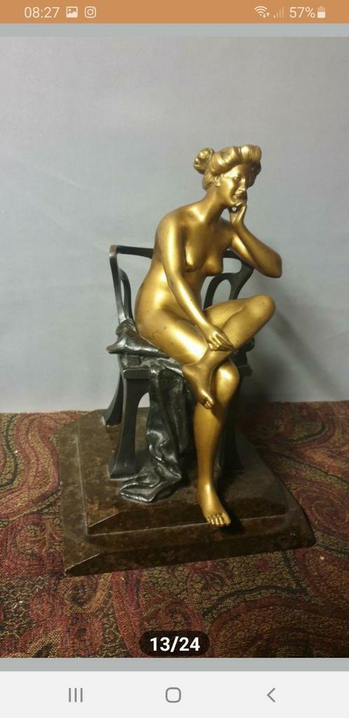 Gezocht aparte antieke bronzen of marmeren beelden, Antiek en Kunst, Antiek | Brons en Koper, Ophalen