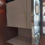 Kitchenette wit/inox, Huis en Inrichting, Keuken | Keukenelementen, Ophalen, 100 tot 150 cm, Wit, Zo goed als nieuw