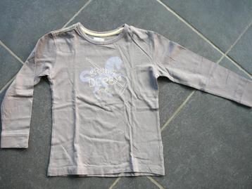 grijze longsleeve met een paard beschikbaar voor biedingen