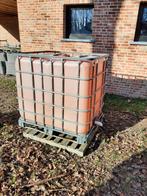 IBC Container 1000 liter 120x100x117cm galva frame, Ophalen