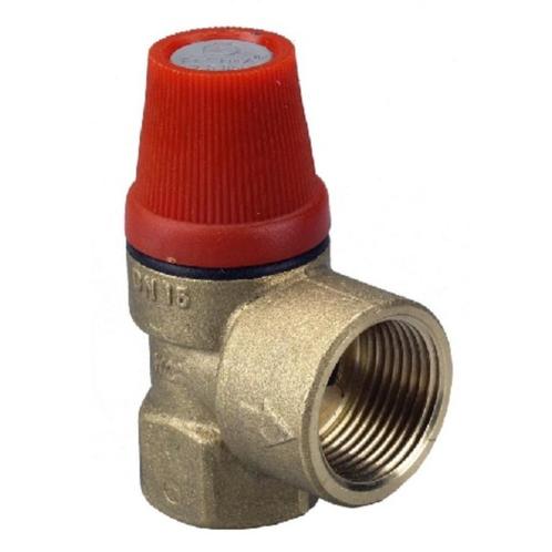 Overstortventiel 2,5 bar, DN15, 1/2 (Herz), Doe-het-zelf en Bouw, Overige Doe-Het-Zelf en Bouw, Nieuw, Ophalen of Verzenden