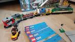 Lego City vrachttrein 60198 compleet, Kinderen en Baby's, Speelgoed | Duplo en Lego, Ophalen, Zo goed als nieuw, Complete set