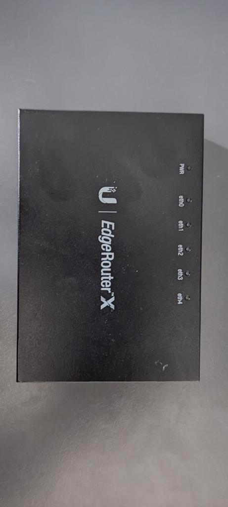 Ubiquiti Edgerouter X - WERKT NIET, VOOR KENNER, Computers en Software, Routers en Modems, Router, Ophalen of Verzenden