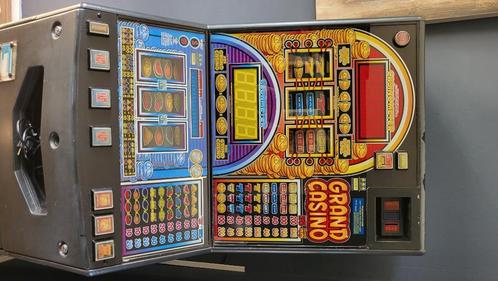 Grand Casino gokautomaat, Verzamelen, Automaten | Gokkasten en Fruitautomaten, Gebruikt, Euro, Met sleutels, Ophalen of Verzenden