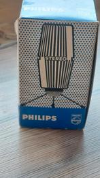 Microphone Philips vintage dans sa boîte, Muziek en Instrumenten, Ophalen of Verzenden