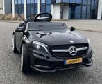 Kinder Auto Mercedes GLA45 AMG 12v wit MP3 / AUX / Vering, Kinderen en Baby's, Ophalen of Verzenden, Nieuw