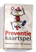 speelkaarten "Preventie- kaartspel" - Prov. Vlaams Brabant, Collections, Cartes à jouer, Jokers & Jeux des sept familles, Carte(s) à jouer