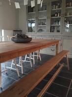 Eikenhouten zitbank, Antiek en Kunst, Ophalen