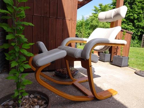 Ergonomische Stokke bureaustoel, Huis en Inrichting, Bureaustoelen, Zo goed als nieuw, Bureaustoel, Wit, Ergonomisch, Ophalen