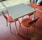 Table + 3 chaises, Ophalen, Zo goed als nieuw