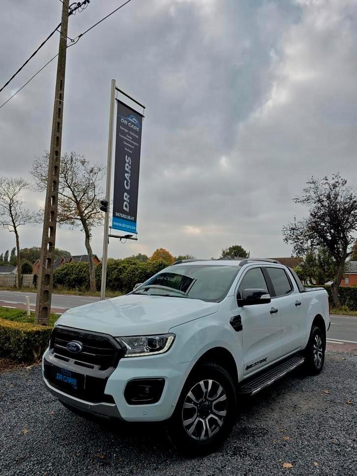 FORD RANGER WILDTRAK//BITURBO//4X4//213PK//NAVI-CAMERA-LEDER, Auto's, Ford, Bedrijf, Te koop, Ranger, 4x4, ABS, Achteruitrijcamera