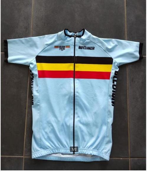 Wielershirt België. Maat K5 (+/- 10 a 12 jaar), Kinderen en Baby's, Kinderkleding | Maat 152, Nieuw, Jongen of Meisje, Sport- of Zwemkleding