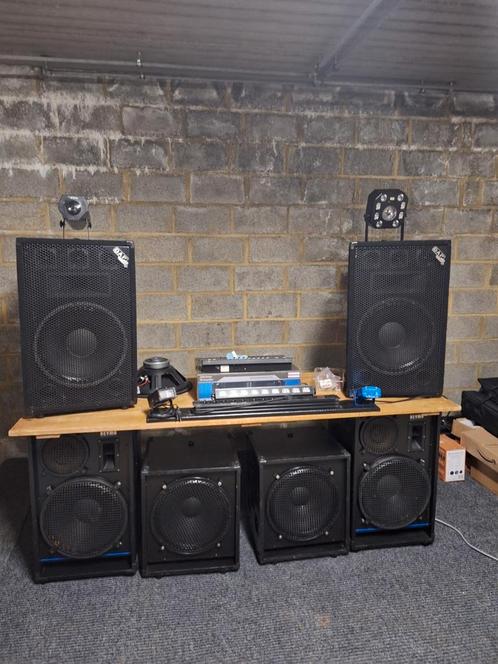 Ensemble complet DJ, Muziek en Instrumenten, Versterkers | Keyboard, Monitor en PA, Zo goed als nieuw, Ophalen