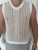 Sumwon gehaakt t-shirt beige maat Medium, Maat 48/50 (M), Beige, Ophalen of Verzenden, Zo goed als nieuw