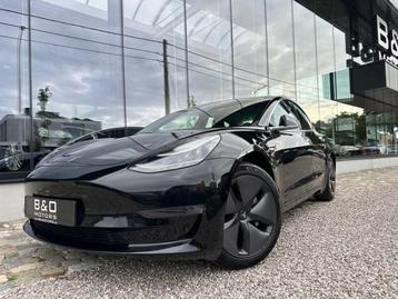 Tesla Model 3 SR+ met 57000 km ,FSD  20.247 + 21% BTW, vers, Automaat, Zwart, 5 deurs, 306 pk