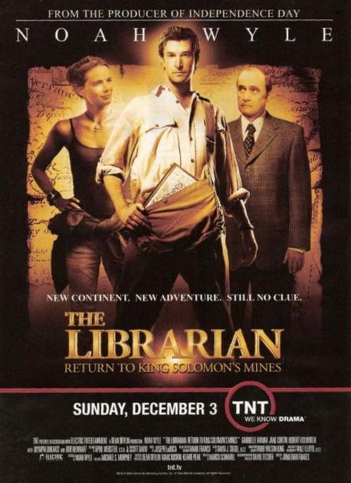 The Librarian: Return to King Solomon's Mines (2006), Cd's en Dvd's, Dvd's | Avontuur, Gebruikt, Vanaf 9 jaar, Ophalen of Verzenden