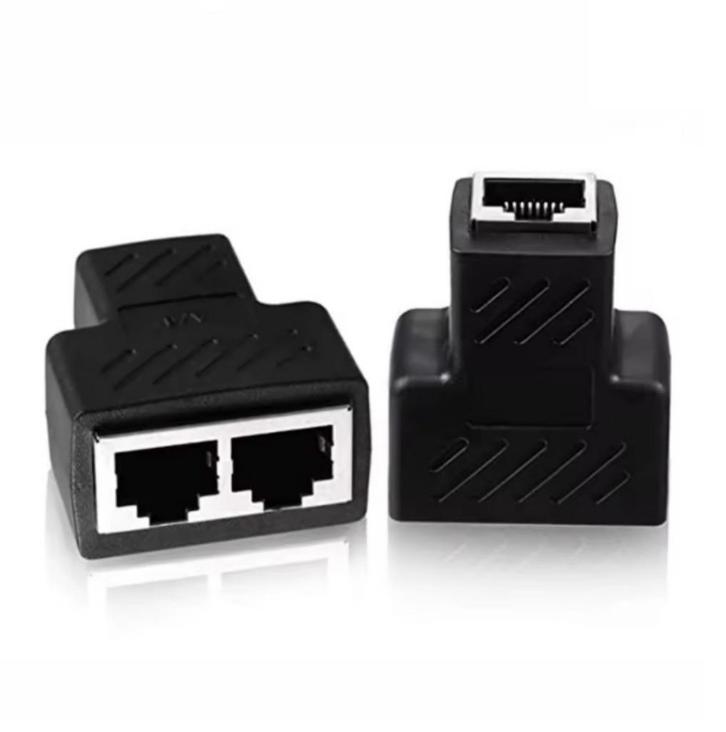 Ethernet RJ45 Cat 5 Cat 6 Kabelsplitter Extender Koppelstuk, Computers en Software, Pc- en Netwerkkabels, Nieuw, Ophalen of Verzenden