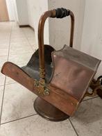 Koperen kolen / hout bak, Antiek en Kunst, Antiek | Brons en Koper, Ophalen