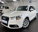 Audi A1 AMBITION LUXE 1.6 TDI 105 CH 1ÈRE MAIN GAR 12M, Auto's, Audi, 4 zetels, Zwart, 103 g/km, Wit