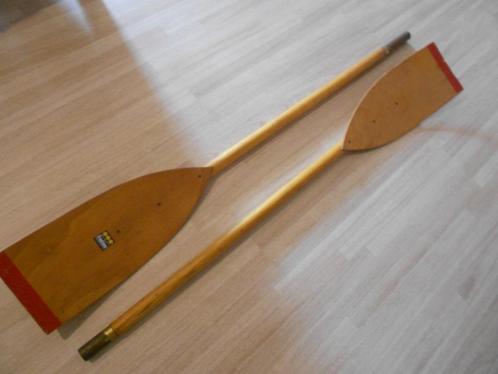 retro houten peddels, Watersport en Boten, Peddels, Zo goed als nieuw, Ophalen of Verzenden