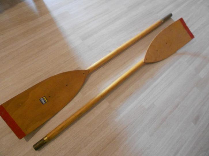 retro houten peddels, Watersport en Boten, Peddels, Zo goed als nieuw, Ophalen of Verzenden