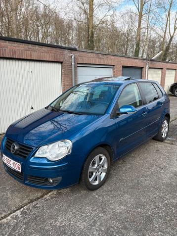 Volkswagen Polo 1.2 Full option United Editie ( 113,000km ), Voorwielaandrijving, Stof, Parkeersensor, Blauw