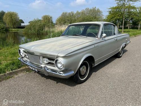 Plymouth Barracuda 1965 |Route 66 auctions, Auto's, Oldtimers, Bedrijf, Te koop, Plymouth, Benzine, Coupé, 2 deurs, Automaat, Beige