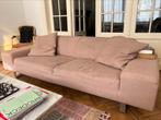Beige design sofa, Huis en Inrichting, Zetels | Complete zithoeken, Gebruikt, Stof, Ophalen