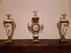 Ensemble de cheminée Art Nouveau, 3 pièces avec horloge, Antiquités & Art, Antiquités | Horloges, Enlèvement