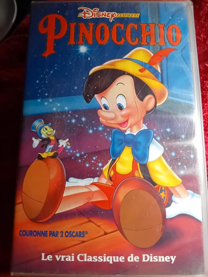 Cassette VHS Originale "Pinocchio", CD & DVD, VHS | Film, Utilisé, Autres genres, Tous les âges, Enlèvement ou Envoi