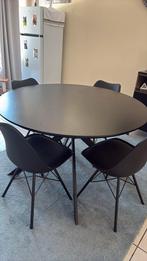 Tafel met stoelen en wantkast te koop, Huis en Inrichting, Tafels | Eettafels, Ophalen, Zo goed als nieuw