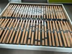 Bed met 2 lattenbodems 2x80, Huis en Inrichting, Slaapkamer | Matrassen en Bedbodems, Ophalen, Gebruikt, Tweepersoons, Bedbodem