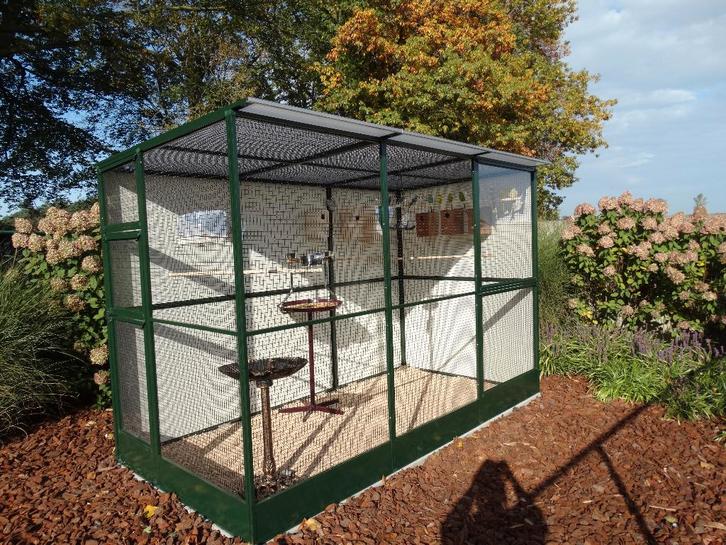 Aluminium volières op maat, Animaux & Accessoires, Oiseaux | Cages & Volières, Neuf, Volière, Aluminium, Enlèvement