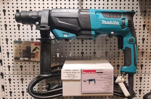 makita boorhamer HR2670FTX2 SDS+ , exta beitelset, Doe-het-zelf en Bouw, Gereedschap | Boormachines, Nieuw, Ophalen