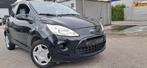 FORD KA/1200cc BENZINE/2009/GEKEURD/GARANTIE, Auto's, Ka, Zwart, Bedrijf, Grijs