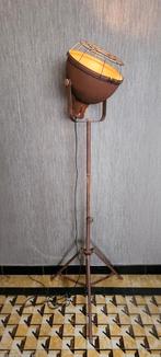 Industriele  staande lamp met bijpassende hanglamp, Huis en Inrichting, Ophalen, Zo goed als nieuw