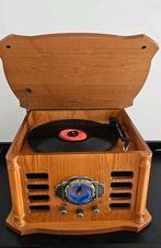 Vintage Alles-in-één Muziekspeler - Platenspeler, Radio, Cas, Ophalen of Verzenden, Gebruikt, Platenspeler