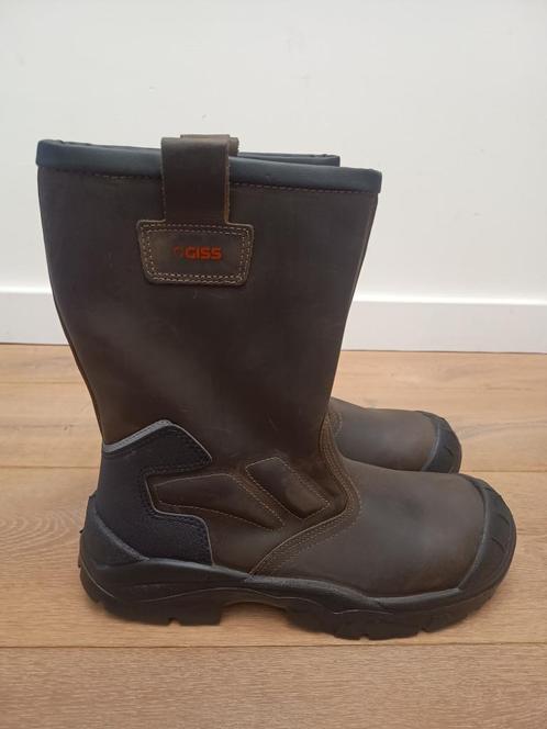 Veiligheidslaarzen S3 - Maat 43 - GISS - KHANGAR - NIEUW, Kleding | Heren, Schoenen, Nieuw, Werkschoenen, Bruin, Verzenden