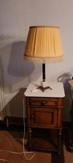 Mooie oude lampadaire op marmeren voet, Antiek en Kunst, Ophalen