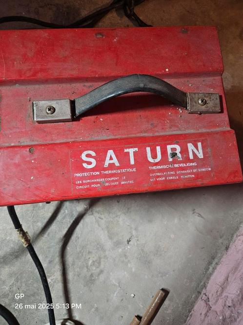 Poste à souder SATURN + Meuleuse Metabo, Doe-het-zelf en Bouw, Gereedschap | Lasapparaten, Gebruikt, Elektroden, Minder dan 150 ampère
