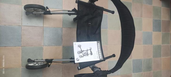 Quadri light rollator vermeiren, Diversen, Rollators, Zo goed als nieuw, Lichtgewicht, Opvouwbaar, Ophalen